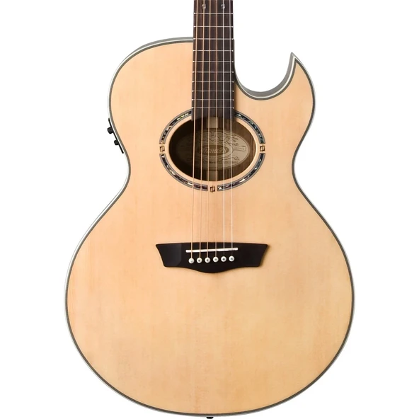 Washburn EA20SNB Nuno Bettencourt Signature Elektro Akustik | Extreme Gitaristi İmzalı İnce Kasa Özel Model ürün görseli 1