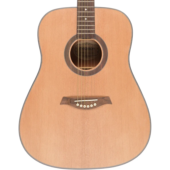 Madison MAG-41M-N Akustik Gitar - Naturel (Başlangıç - Dreadnought Kasa) | 41 İnç Tam Boy Gövde, Yüksek Ses Volümü, Yeni Başlayanlar İçin Ergonomik Sap | Ölçüler: 648 mm Skala Uzunluğu ürün görseli 1