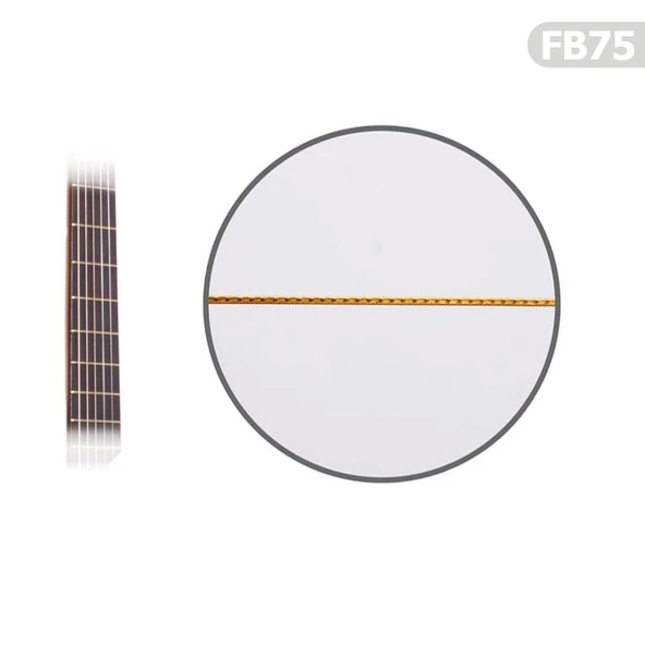 Manuel Raymond FB75 Gitar Perdesi (1 Adet) | Pirinç Malzeme 0.75mm ürün görseli 1