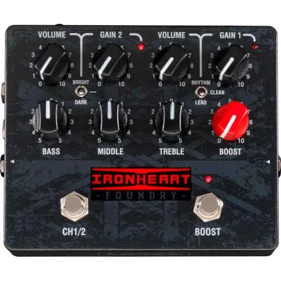 Laney IRF-LOUDPEDAL Ironheart Amfi Pedalı (60W) | Pedalboard Üzerinde Gerçek Amfi Gücü ürün görseli 1
