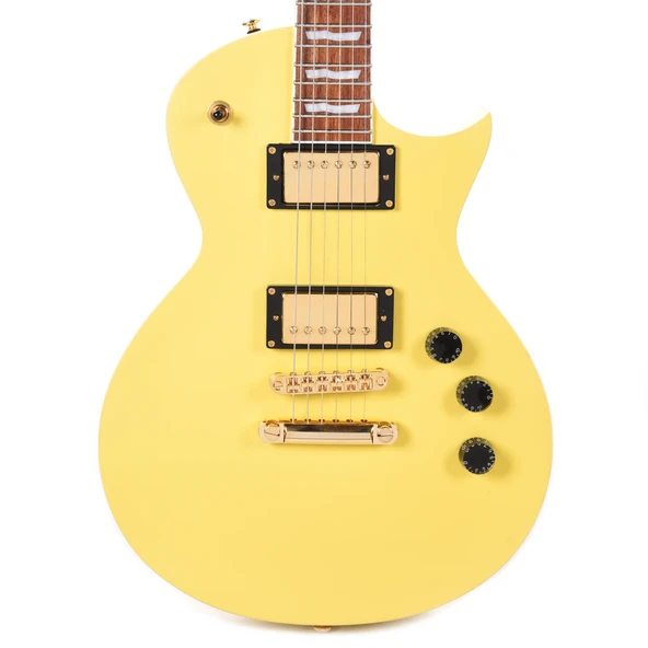 ESP LTD LEC256VGS EC-256 Vintage Gold Satin | Eskitilmiş Altın Rengi Retro Tarz ürün görseli 1