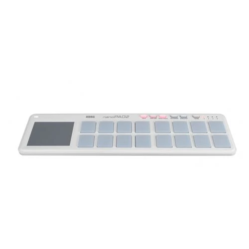 Korg NANOPAD2-WH | 16 Pad Dokunmatik USB Kontrolcü - Beyaz ürün görseli 1