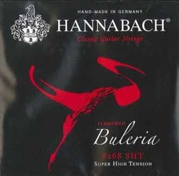 Hannabach 8268SHT Flamenko Gitar Teli Alt 3'lü Set (Super High) | Profesyonel Sert Baslar ürün görseli 1