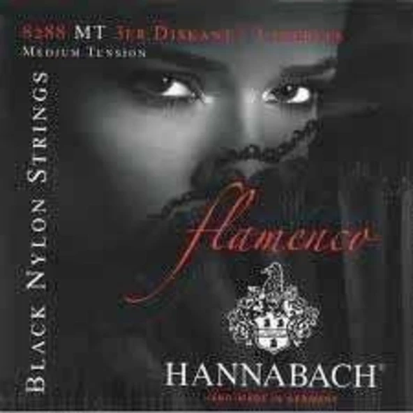 Hannabach 8288MT Flamenko Gitar Alt 3'lü Tel Seti (Profesyonel - Yedek Bas Takımı) | Medium Tension (Orta), 828 Serisi Geleneksel Baslar, Dengeli ve Parlak Tını | Ölçüler: 4/4 Standart Flamenko Gitar ürün görseli 1