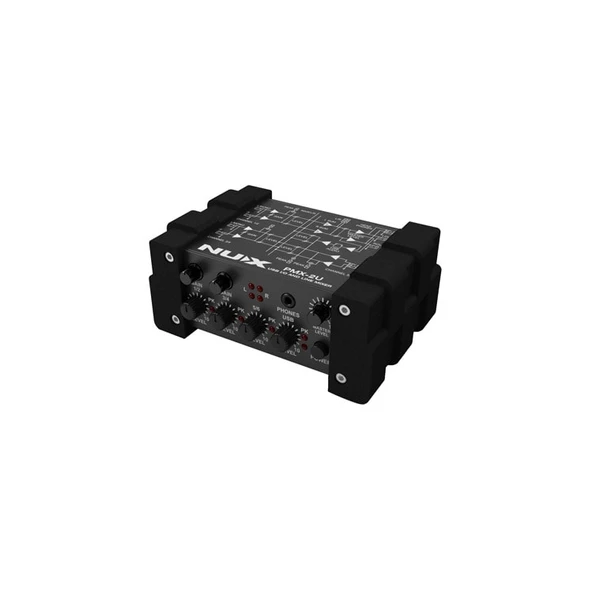 Nux CH-PMX2U USB Mini Mikser | Bilgisayar Bağlantısı Ev Kaydı İçin Pratik ürün görseli 1