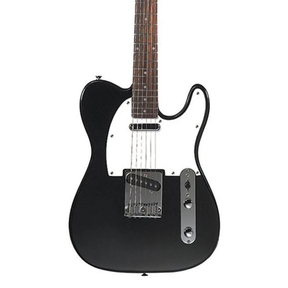 Jay Turser JT-LT-BK Elektro Gitar | Telecaster Tarzı Siyah Gövde Akçaağaç Sap ürün görseli 1