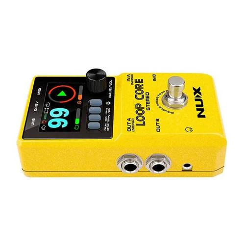 NUX LOOPCDST Loop Core Stereo | 99 Hafıza 6 Saat Kayıt Stereo Giriş/Çıkış - Resim 3
