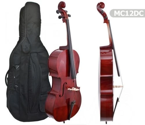 Manuel Raymond MC12DC Çello (1/2 Parlak) | Sağlam Yapı Kılıf Hediyeli ürün görseli 1