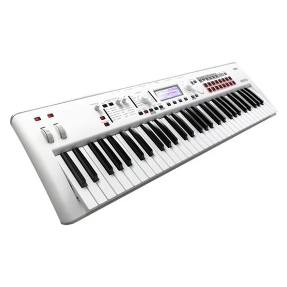 Korg KROSS2-61-WH Workstation | 61 Tuş Her Şeyi Yapan Mobil Synthesize Beyaz ürün görseli 1