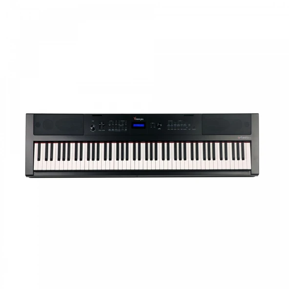 Artesia VIVACE-PRO Taşınabilir Dijital Piyano (Profesyonel - Sahne Serisi) | 88 Tuş Tam Ağırlıklı Klavye, Gelişmiş Ses Motoru, USB/MIDI Bağlantısı, Bluetooth Audio Desteği | Ölçüler: Standart Taşınabi ürün görseli 1