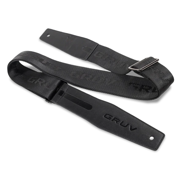 Gruv Gear KORR50-BLK-S Korr Gitar Askısı | Deri Detaylı Şık ve Sağlam ürün görseli 1