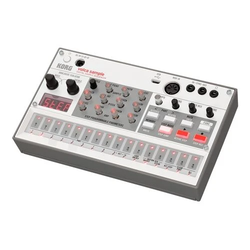 Korg VOLCA SAMPLE-2 | Dijital Sample Sequencer - Beyaz ürün görseli 1