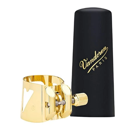 Vandoren LC58AP M/O Tenor Saksafon Aged Gold Bek Bileziği (Profesyonel) | Plastik Kapak Dahil, M/O Serisi, Zengin ve Derin Ton Yapısı ürün görseli 1