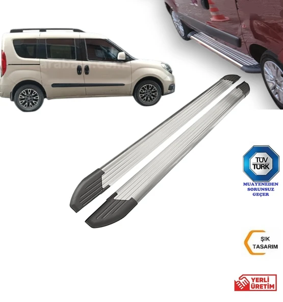 FİAT DOBLO KISA ŞASE YAN BASAMAK 2010 2011 2012 2013 2014 2015 2016 2017 2018 2019 2020 2021 2022 2023 ürün görseli 1
