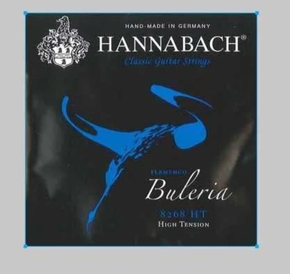 Hannabach 8268HT Flamenko Gitar Teli Alt 3'lü Set (High) | Yüksek Tansiyon Yedek Bas ürün görseli 1