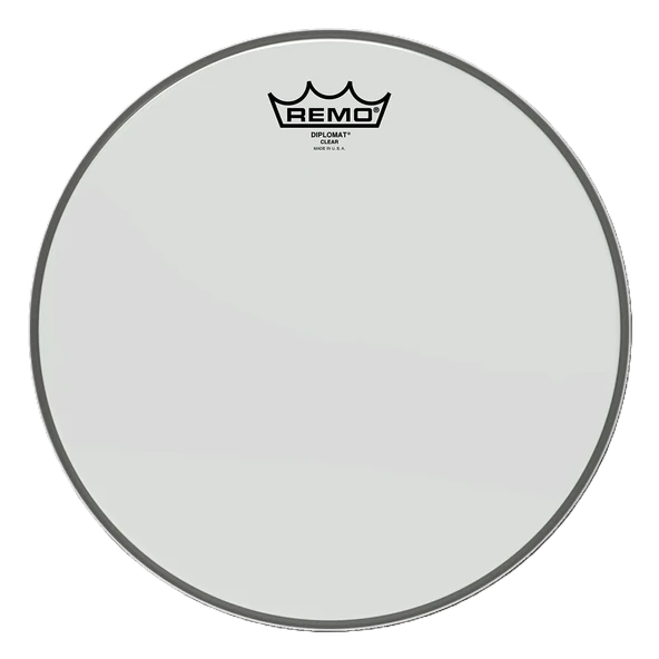REMO BD-0314-00 Diplomat Clear Davul Derisi (14") | Maksimum Rezonans İçin Alt Deri ürün görseli 1