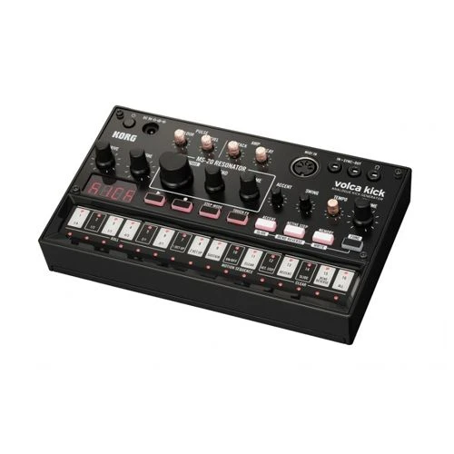 KDorg VOLCA KICK Bas-Kick Syntheziser | Analog Kick Generator - Siyah/Pembe ürün görseli 1