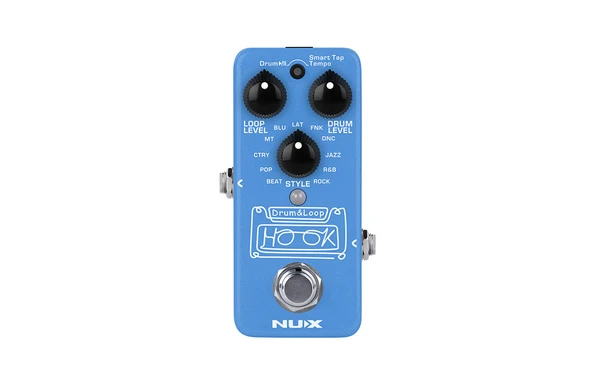 NUX NDL-3 Hook Drum & Loop Pedalı | Ritim Eşlikli Looper Akıllı Tempo ürün görseli 1