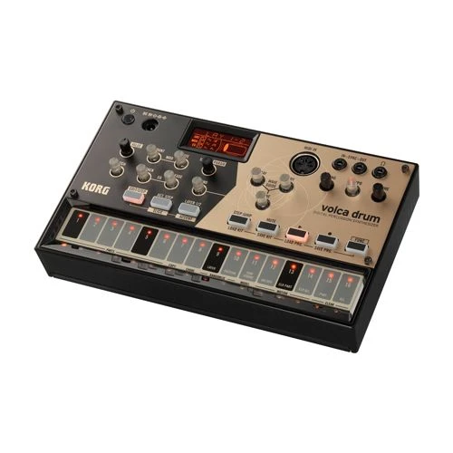 Korg VOLCA DRUM | Dijital Perküsyon Synthesizer - Siyah ürün görseli 1