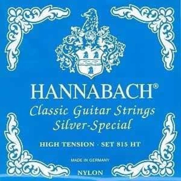 Hannabach 815HT Klasik Gitar Teli (High Tension) | Profesyonel Kayıt ve Sahne Teli ürün görseli 1