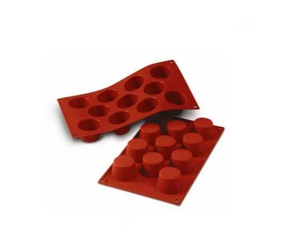Silikomart SF022 Küçük Boy Profesyonel Silikon Muffin Kalıbı ürün görseli 1