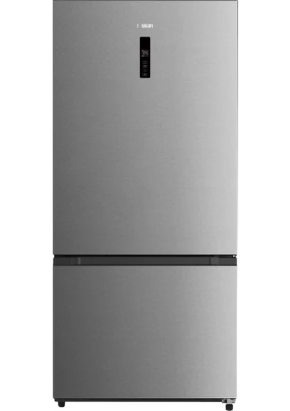 Uğur UES 680 D2K NFI DGT R65 Inox Kombi No Frost Buzdolabı ürün görseli 1