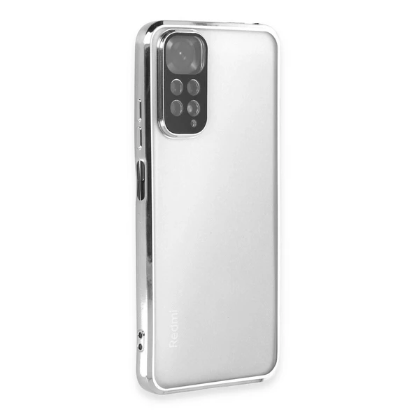 Note 11 Kılıf Lensli - Gümüş ürün görseli 1