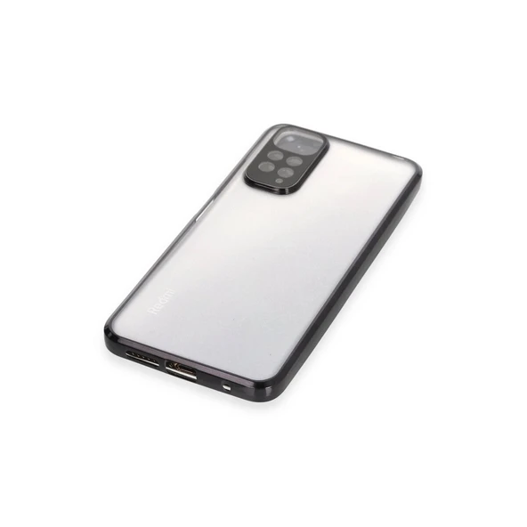 Note 11 Kılıf Lensli - Siyah - Resim 4