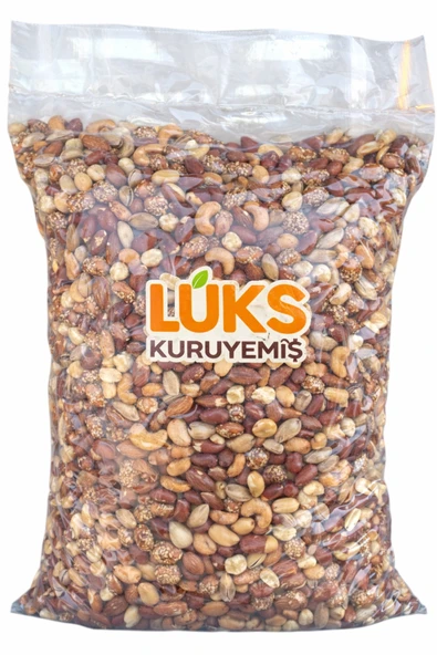 Düğün Özel Paket 5 Kg Ekstra Lüks Karışık Kuruyemiş Antep Badem Fındık Kaju Fıstık ürün görseli 1