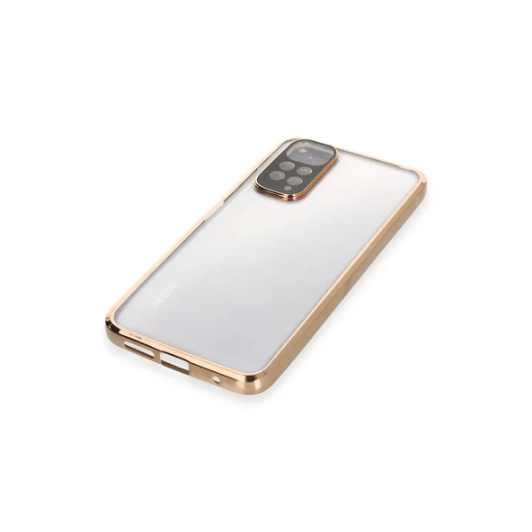 Note 11 Kılıf Lensli - Gold - Resim 4
