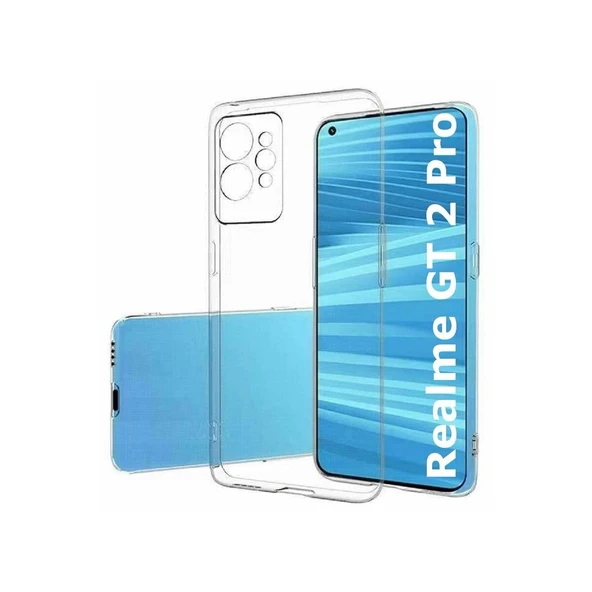 Realme Gt2 Pro 5g Kılıf Lüx Şeffaf - Resim 4