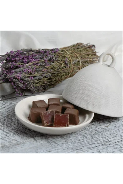Çikolatalı Kayısı Lokumu Lüx lezzetli 400 Gr. ürün görseli 1