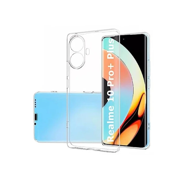 Realme 10 Pro Plus 5g Kılıf Lüx Şeffaf ürün görseli 1
