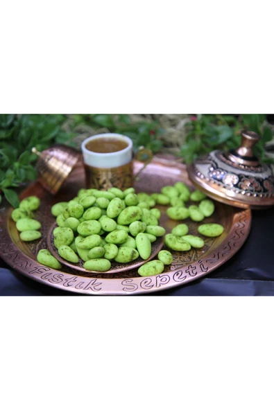 BADEM ŞEKERİ FISTIKLI 250 GR ürün görseli 1