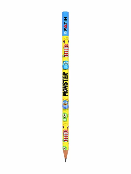 FATİH MONSTER DESENLİ KURŞUN KALEM 1 ADET ürün görseli 1