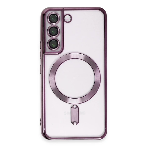 Galaxy S22 Kılıf Kross Magneticsafe Kapak - Mor ürün görseli 1