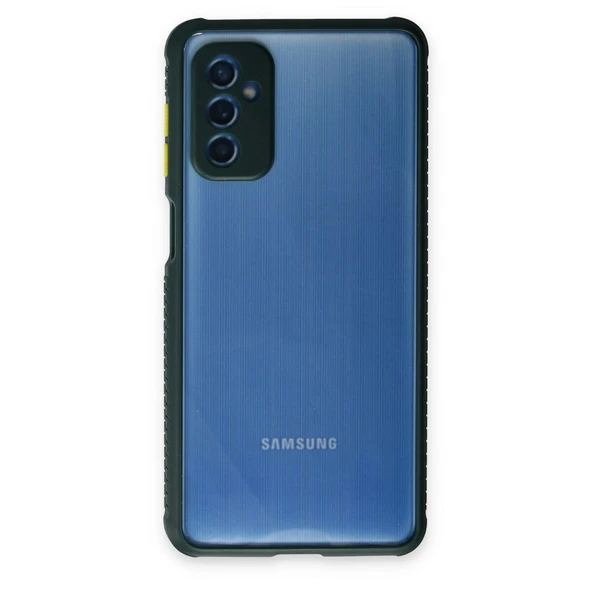 Galaxy M52 5g Kılıf Miami Şeffaf - Koyu Yeşil ürün görseli 1