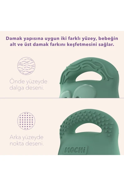 Mochi Diş Kaşıyıcı Somon - Resim 2