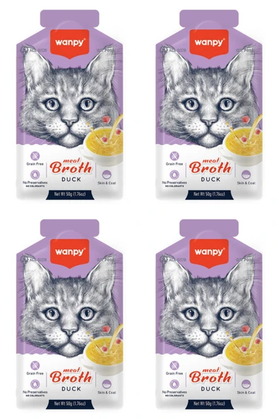 Ördekli Tahılsız Kedi Çorbası 50gr - 4 Adet ürün görseli 1