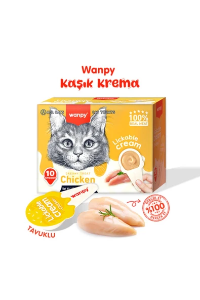 Tavuklu Kaşıklı Sıvı Kedi Ödül Maması 10x16 Gr ürün görseli 1