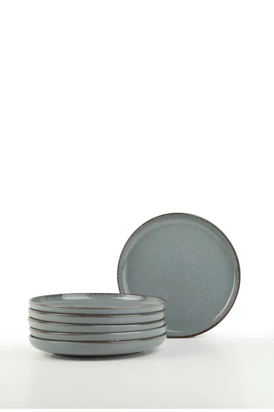 Moderna 6 Parça 19cm Pasta Tabağı Mavi - Resim 2