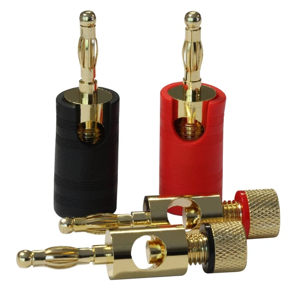 Goldkabel Basic Federkorb - Banana Gold 4'lü Kablo Ucu ürün görseli 1