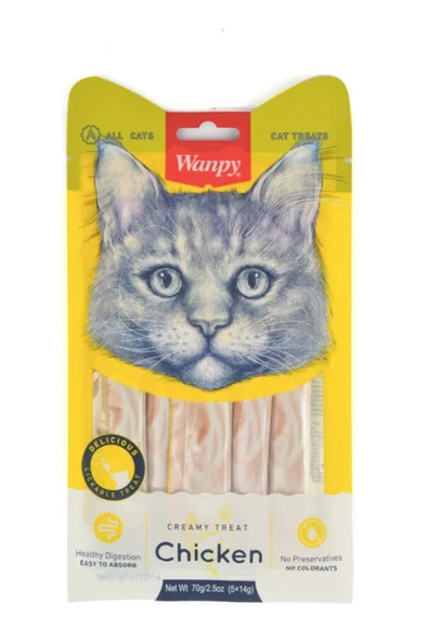 Tavuklu Sıvı Kedi Ödül Maması 5x14 Gr ürün görseli 1