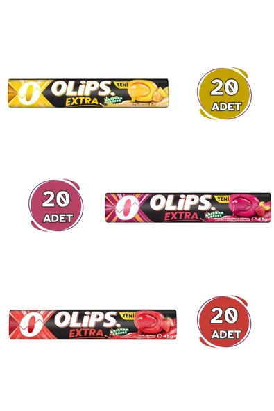 Olips Extra Karma Paket - 3x20 Adet ürün görseli 1