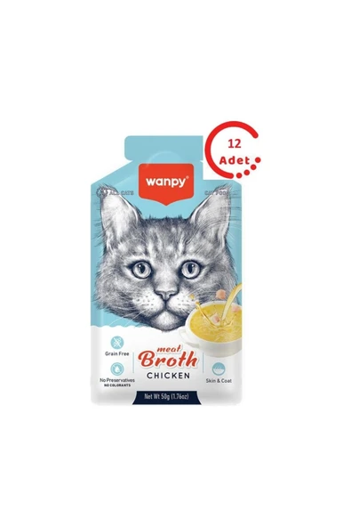 Tavuk Etli Kedi Çorbası 50 gr 12'li ürün görseli 1
