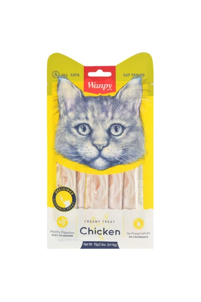Sıvı Kedi Ödül Maması Tavuk Etli ürün görseli 1