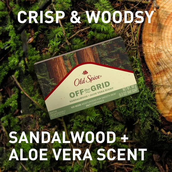 Old Spice Off the Grid Kalıp Sabun 141GR - Resim 2