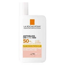 La Roche Posay Anthelios UVmune400 Invisible Fluid Tüm Cilt Tipleri İçin Renkli SPF50+ Yüz Güneş Kremi 50 ml ürün görseli 1