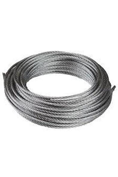 Galvaniz Çelik Halat 6mm-50mt ürün görseli 1
