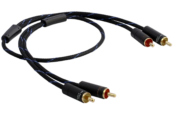 Black Connect  Cinch Slim 1.50 Mt Rca Ses Kablosu ürün görseli 1